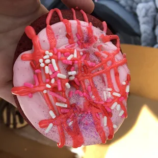 Raspberry red velvet