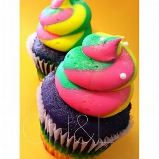 Unicorn Poop cupcakes!