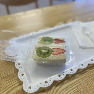 Fruit Sando is $8 good but leaves a waxy feeling coating your mouth