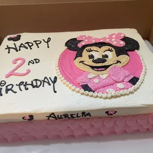 Everyone at our party loved the cake.