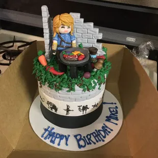 Legend of Zelda: Breath of the Wild cake!