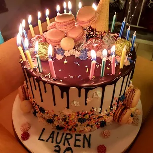 Such a beautiful tasty cake.