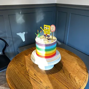 Gay SpongeBob Cake