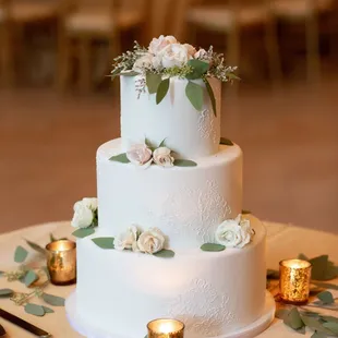 a wedding cake
