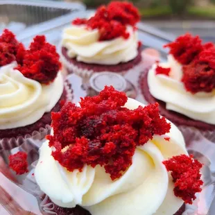 red velvet cupcakes