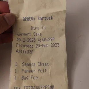 Samosa chat and panner puff