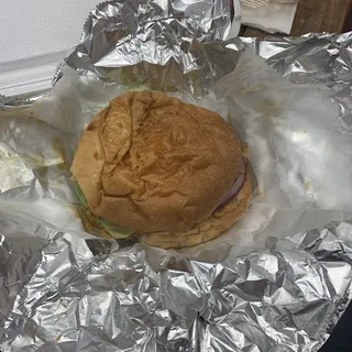 Chicken Curry Burger