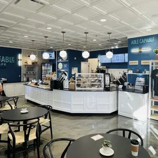 Cafe interior