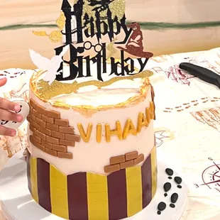harry potter birthday cake