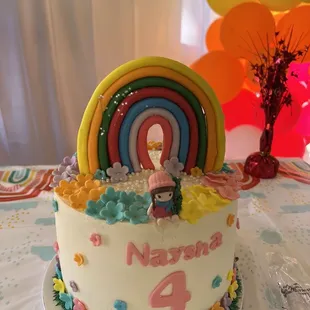 Beautiful and delicious cake.