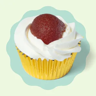 Gulab Jamun Cupcake