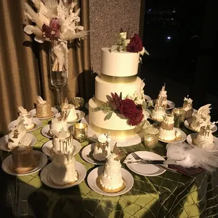 Cake table.