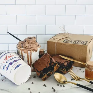 CAKED + An&apos;s Dry Cleaning Gelato Collaboration