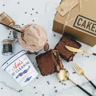 CAKED + An&apos;s Dry Cleaning Gelato Collaboration