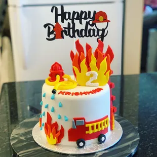 Fireman Cake