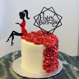 Silhouette Cake