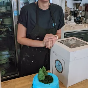 The Anniversary cake!