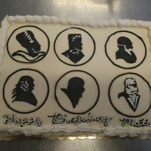 the silhouettes of different people