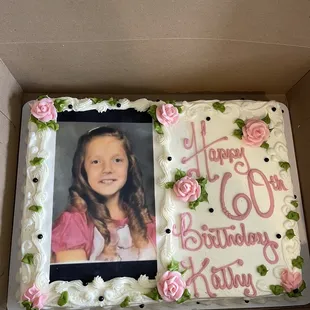 Photo cake, did a great job!!