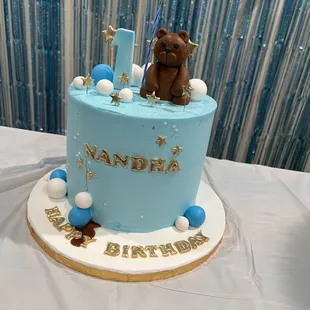 Birthday cake Blackforest flavor