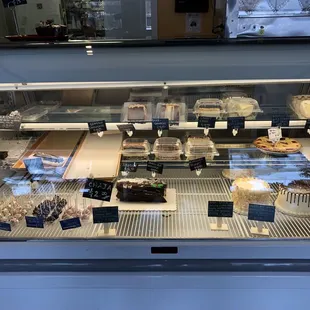 One of two glass casings holding the offerings of the day (12/30/2017)