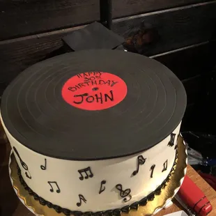 Custom Vinyl Cake