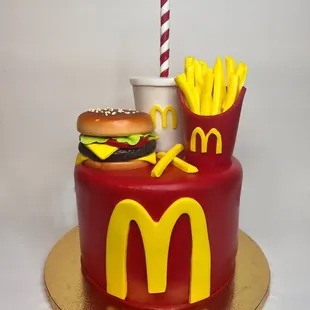 Mcdonalds cake