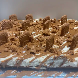 a chocolate covered cake