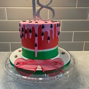 Watermelon Sugar cake