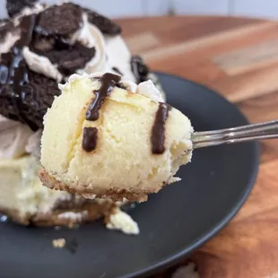 4in Oreo cheesecake