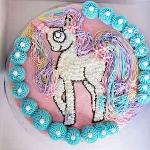 Unicorn Birthday Cake