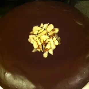 chocolate torte with ganache