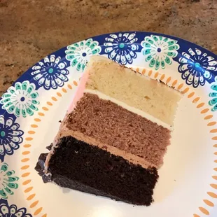 Neapolitan cake