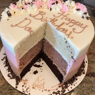 Neapolitan cake