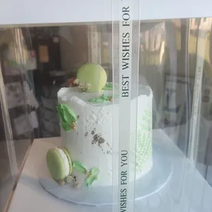 a cake in a box