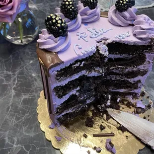 BlackBerry Chocolate "48 hour cake"