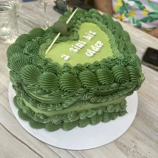 a tini bit older cake