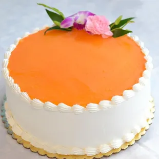 9&quot; round Passion fruit cake