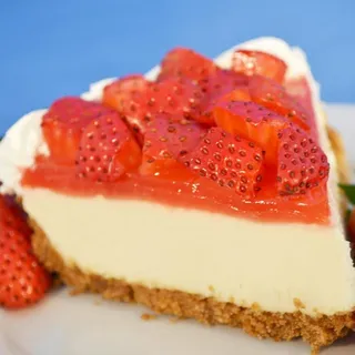 Guava Strawberry Cream Cheese Pie