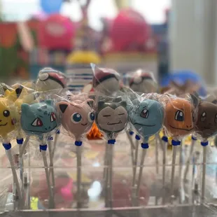 Pokémon cake pops