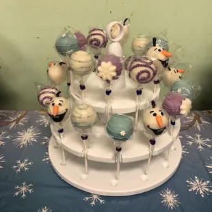 frozen cake pops