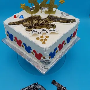 Custom Cake for Veteran