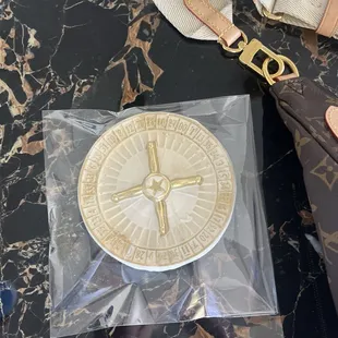 She even made a little treat for me !!