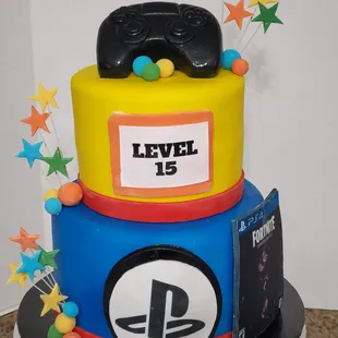 playstation cake