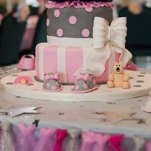 Baby shower cake that tastes as good as it looks!