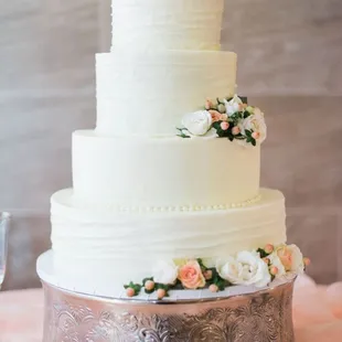 buttercream wedding cake