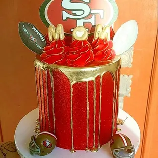49ers cake