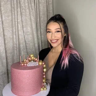 Your cake girl! Hi I'm Bri &amp; I'm the one that will be bringing your cake to life to help you celebrate!