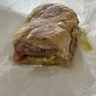 Half a cubano!