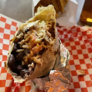 Grilled Chicken Burrito